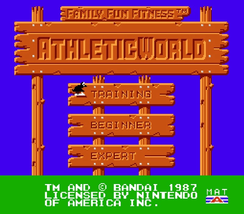 Играть онлайн в Athletic World Денди