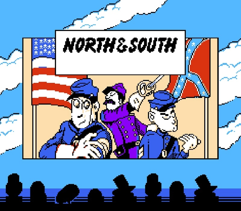 Играть онлайн в North & South Денди